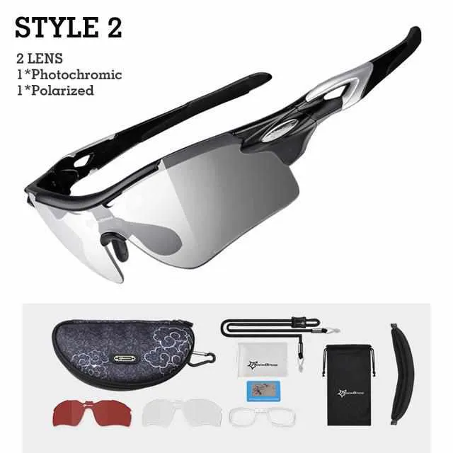 Sports Polarized Glasses - Cycling Eyewear / Bicycle Glass / Fishing Sunglasses