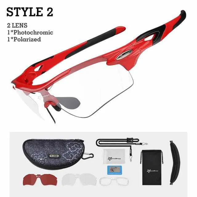 Sports Polarized Glasses - Cycling Eyewear / Bicycle Glass / Fishing Sunglasses