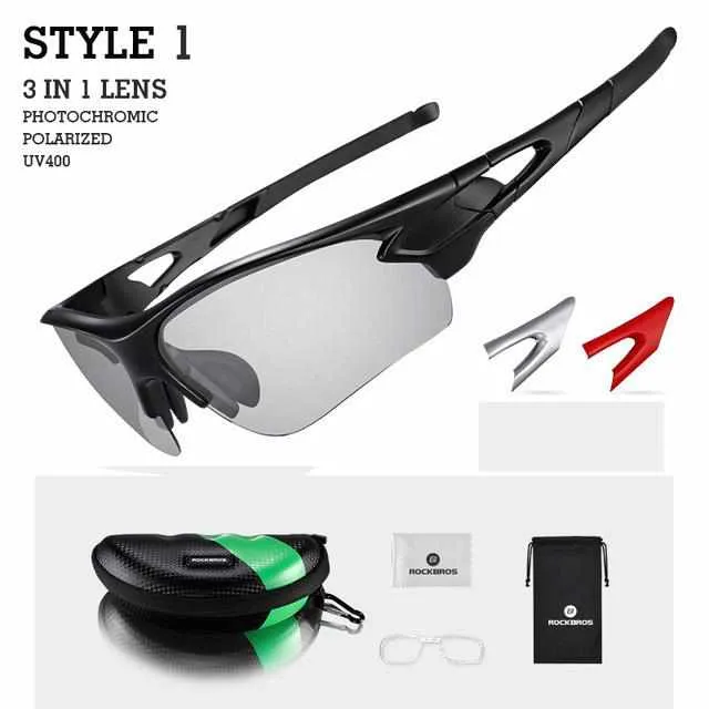 Sports Polarized Glasses - Cycling Eyewear / Bicycle Glass / Fishing Sunglasses