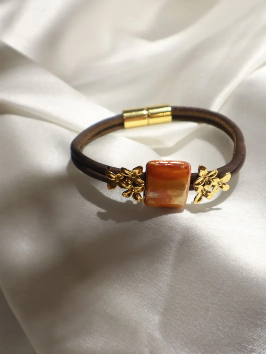 Sun fire Iberis Cork Bracelet