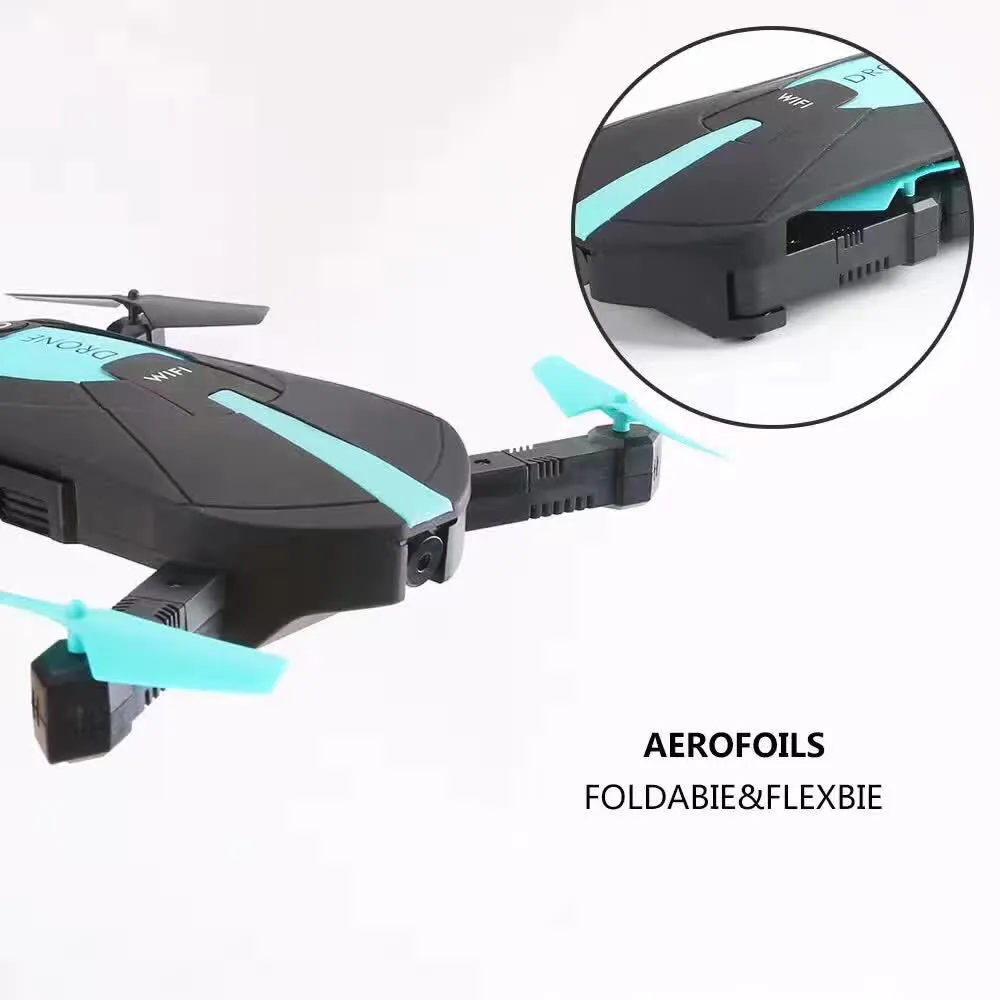 Super Mini WIFI Live Video Aerial Photography Foldable Toy Drone with Gravity Control by APP