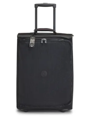 TEAGAN Extra Small Cabin Duffle Bag with Wheels - Black Noir