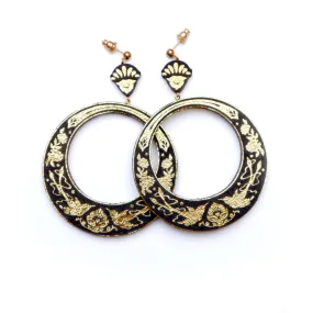 TOLEDO . large hoop earrings