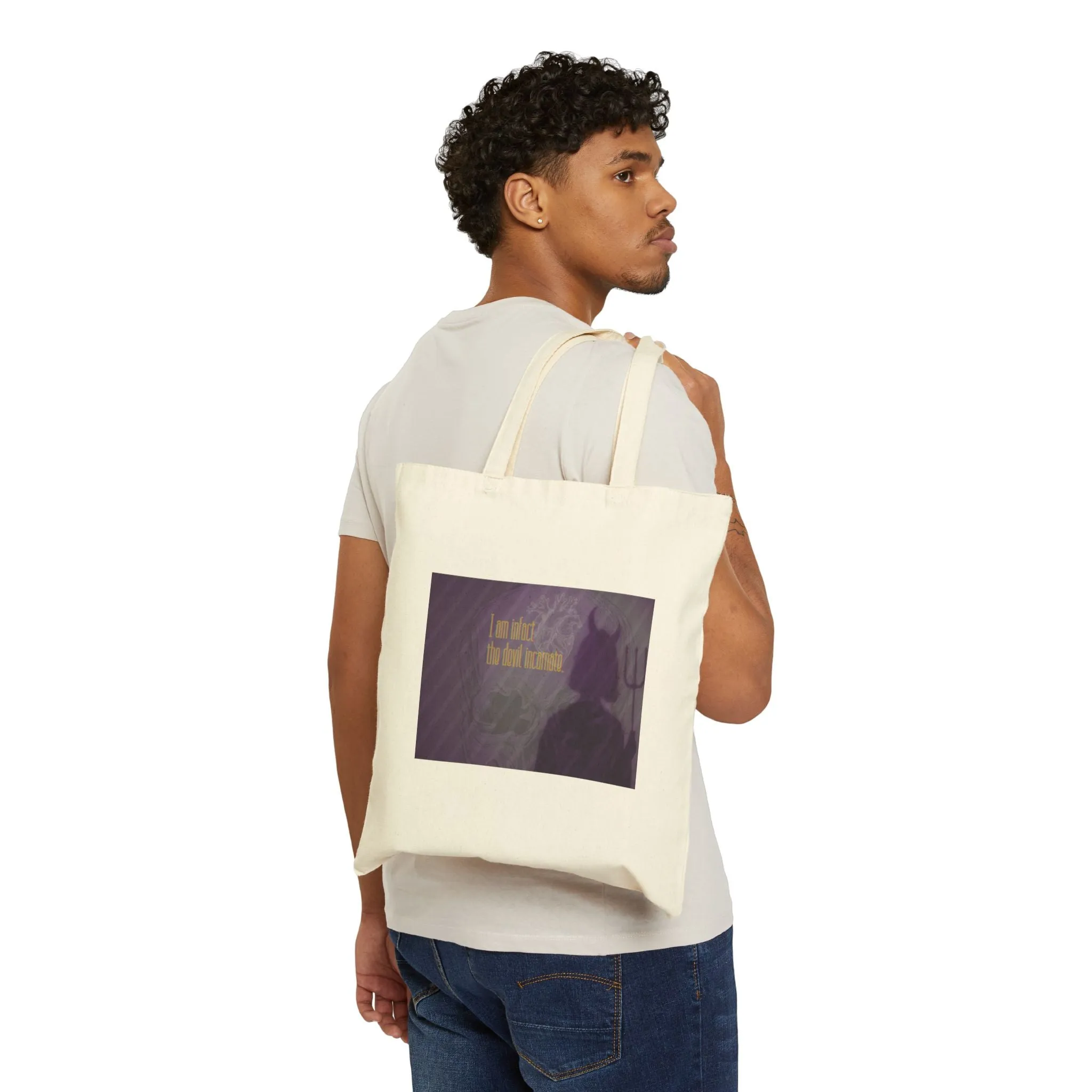 Tote Bag: Devil in I | Canvas