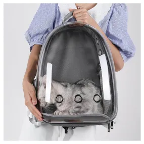 Transparent Breathable Pet Carrier Backpack