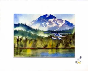 Travel in Alaska Print