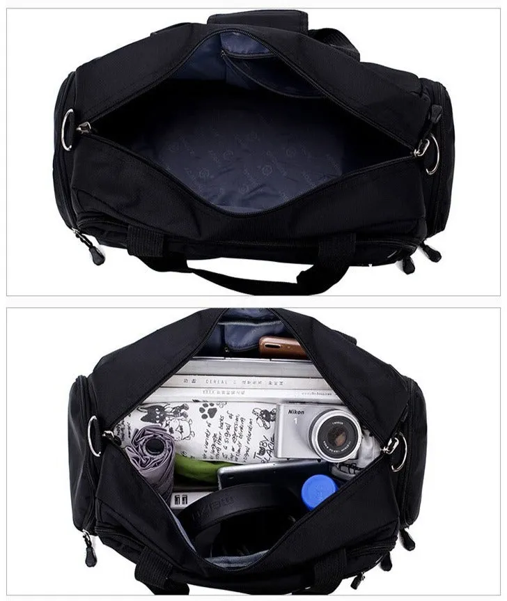 Unisex Waterproof Nylon Travel Casual Duffel Bag