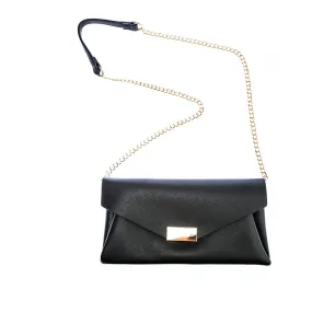 Valentino by Mario Valentino Arpie Ladies Clutch Bag in Black