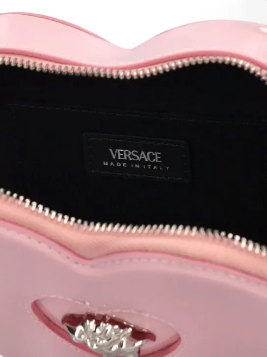 Versace   Leather heart shoulder bag 