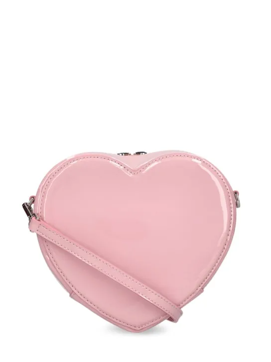 Versace   Leather heart shoulder bag 